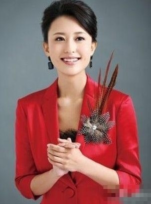 央视女主持人嫁五旬大亨 容貌端庄秀丽(组图)