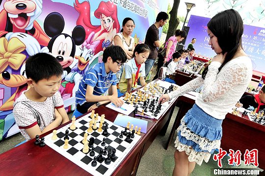 第三届国际象棋女子特级大师车轮赛在江苏无锡