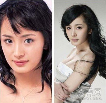 原标题霍思燕周韦彤杨幂张馨予女星隆乳整形大胸比美组图