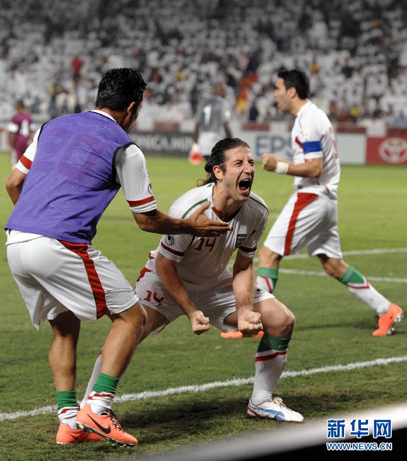 进球。当日,在卡塔尔首都多哈进行的2014年巴