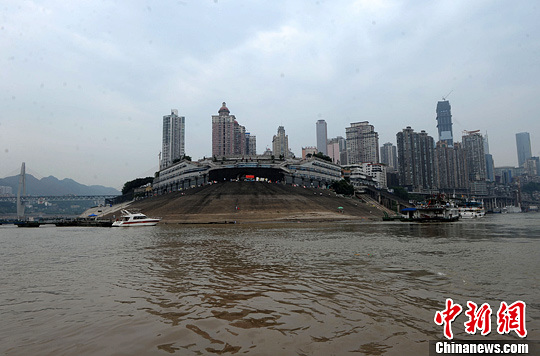 长江进入汛前丰水期 重庆段水位上涨迅速(图)