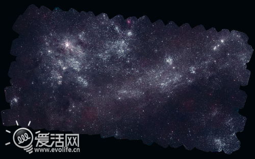 1.6亿像素!NASA震撼公布最清晰银河全景照\/图