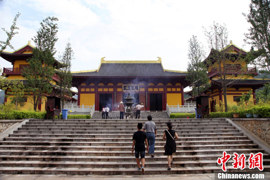 广西上林县建设东南亚最大的佛教圣地(组图)