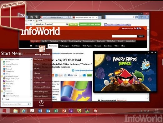 概念设计：Win8真正的救世主Windows Red