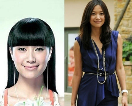 女星留刘海不如露额头 组图(1)_潮流时尚_光明网