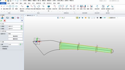 基于中望3d在医疗行业股骨柄cad三维建模