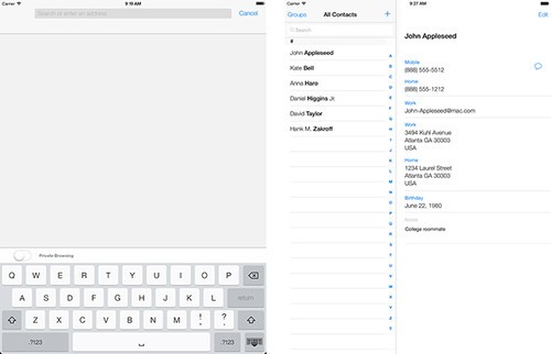 iPad运行iOS 7系统效果图(图片来自CnBeta)
