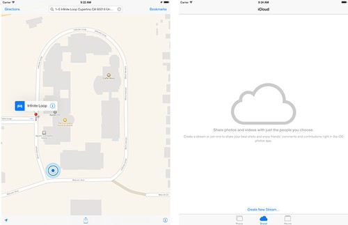 iPad运行iOS 7系统效果图(图片来自CnBeta)