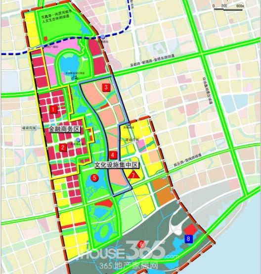 太湖新城中心区规划图 资料图片
