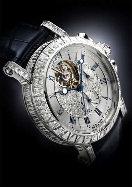 MARINE TOURBILLON CHRONOGRAPHE HAUTE JOAILLERIE 5839