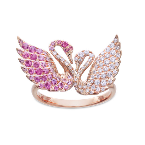 DOUBLE SWANS 18Kõۼtʯʯָ; RMB18,500