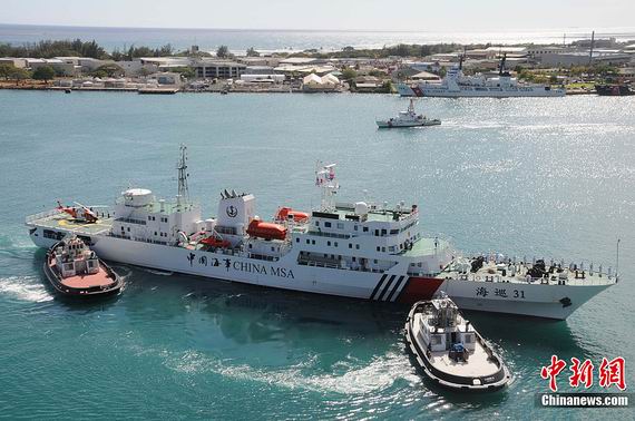 日媒：中国未通报美方派军舰赴夏威夷搜情报