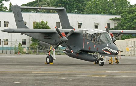 资料图:ov-10"野马"战机