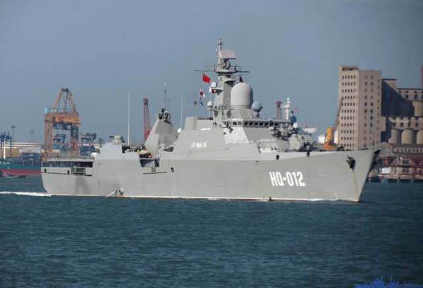 越南最强护卫舰造访湛江 将与中国海军联合巡