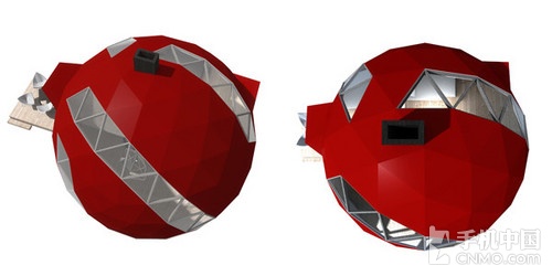 DOM(E)折叠球形房屋 旅游出行必备佳品