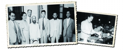 史良(左二)与沈钧儒,章乃器,邹韬奋,李公朴,王造时,沙千里"七君子"