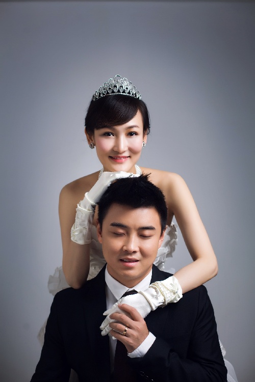 图文王皓闫博雅浪漫大婚婚纱照