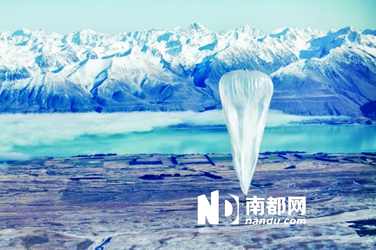G oogle的互联网热气球在平流层移动,免受天气干扰。