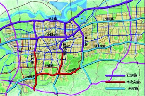 济南二环南路西段明晚开工 预计20年完工(组图)