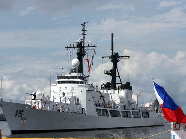 资料图:菲律宾海军最大军舰