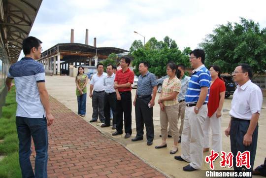 6月28日，“侨商广西侨场行”活动在在南宁―东盟经济开发区启动。　吴爱萍　摄