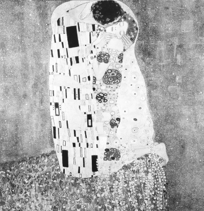 《吻》油画古斯塔夫·克林姆