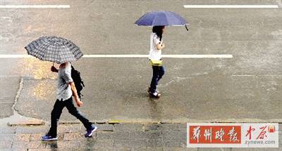 郑州今天仍有阵雨 专家提醒:打雷不能用太阳能