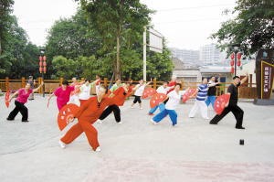 社区居民安居乐业