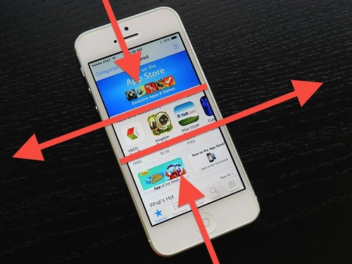 iOS7手势操作是为大屏iPhone做准备?
