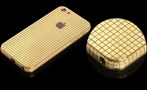 奢侈手机:黄金钻石iphone5