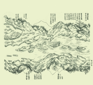 90年前的川江两岸是啥样这本川江老地图全画