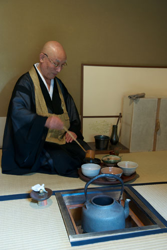 4场茶事里的日本茶道--瑞峯院的寺院茶