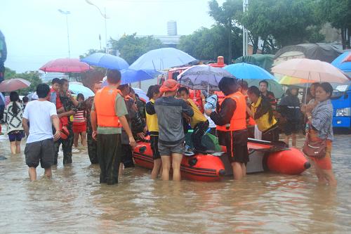 云南盈江发生洪涝灾害致4800多人受灾