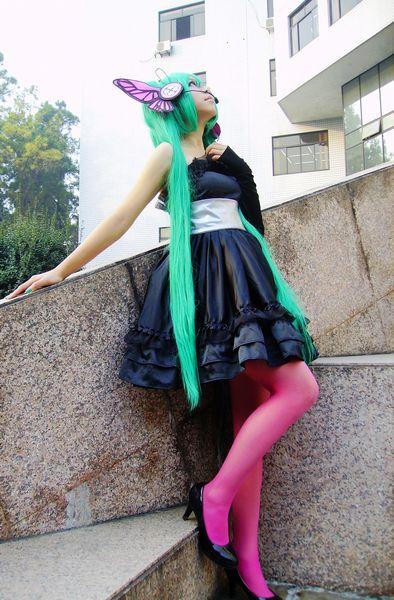 美腿教程cos初音视频,还算比较萌吧小腿瘦女生男生肌肉女神图片