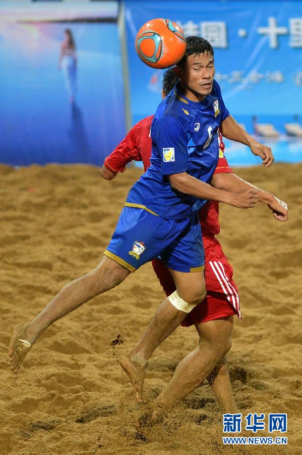 沙滩足球亚洲杯:中国队胜泰国队(组图)