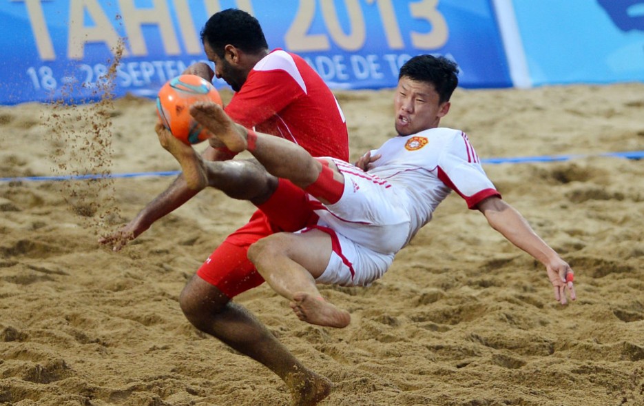 沙滩足球亚洲杯中国队惊险夺冠 小组赛曾狂胜