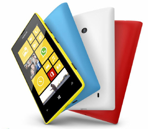 诺基亚Lumia 520市场份额翻了一番