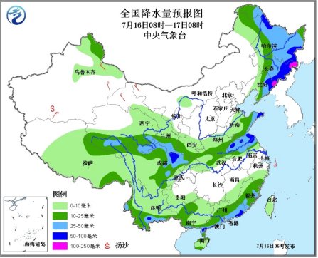 四川盆地中西部等地将有强降水 江南重庆等地高温