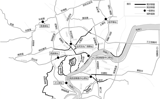 桂林景区手绘地图