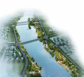 白沙河下游南岸将喜迎改造 规划建设滨海休闲木栈道(组图)