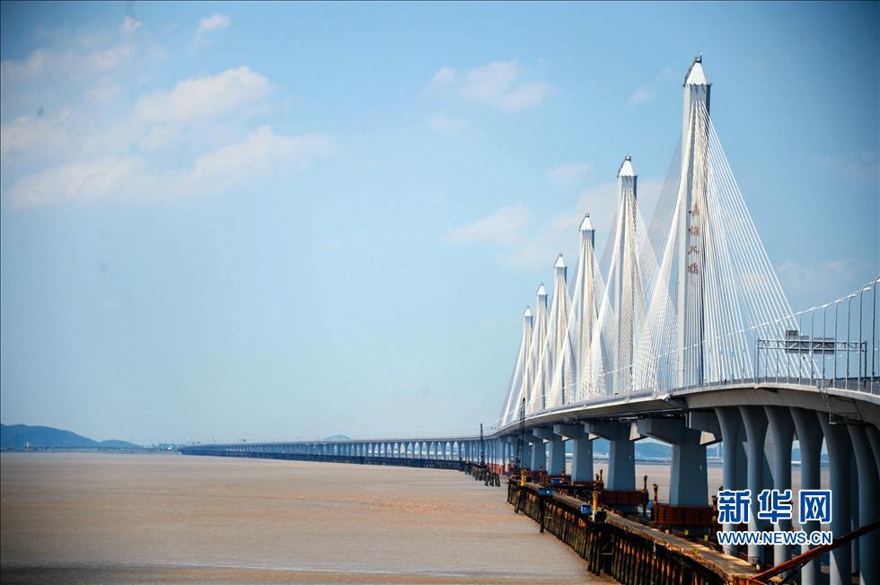 嘉绍跨海大桥竣工 绍兴到上海车程将缩短近半(组图)