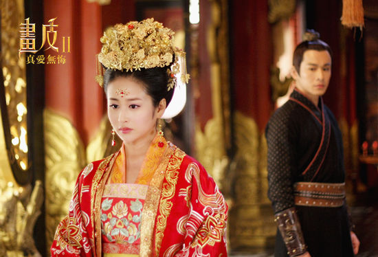 由刘恺威,颖儿主演的电视剧版《画皮2》近日登陆央视黄金时间播出.