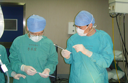 航天中心医院张保谈泌尿外科的微创治疗(4)