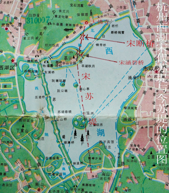 杭州"发现"的"南宋西湖全景图"是清代伪作图片