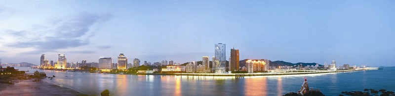 鹭江道新地标的崛起(组图)