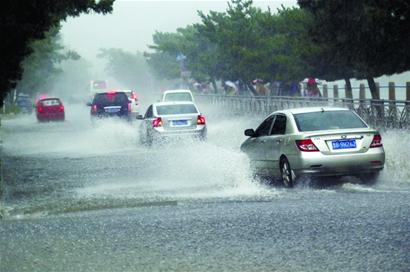 青岛天气:大雨玩快闪 今明两天高温将回归(图)