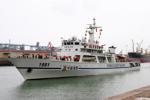日媒:中国海警船第一次进钓鱼岛海域 数量达4