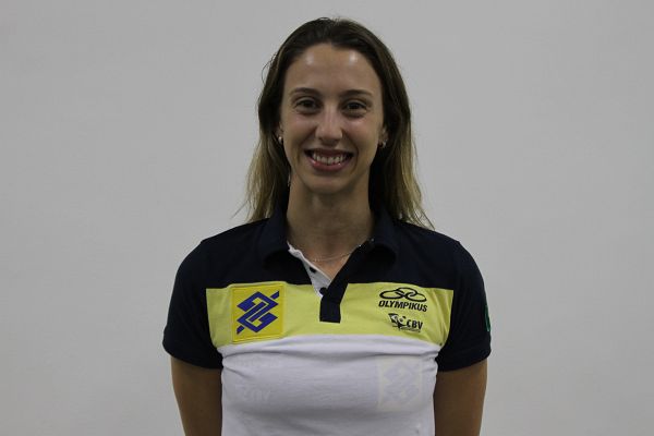 图文:女排大奖赛巴西队 7号普里斯西拉