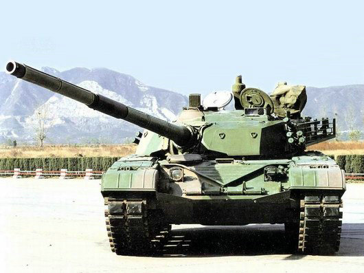 资料图：中国99式主战坦克。