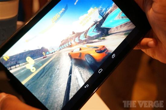 谷歌Nexus 7二代试玩 四核超高清屏幕